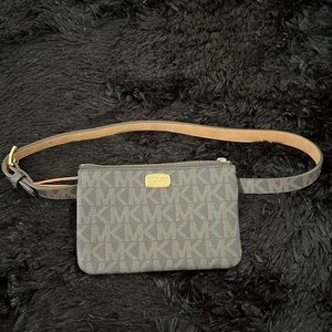 Michael Kors Monogram Canvas Waist Bag